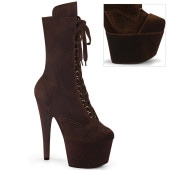 Pleaser(�ץ꡼����) ADORE-1045VEL �٥�٥å��Ǻ� ����ץ��ƥ������դ� �졼�����åץ��󥯥�֡��� �֥饦�� �㢡����