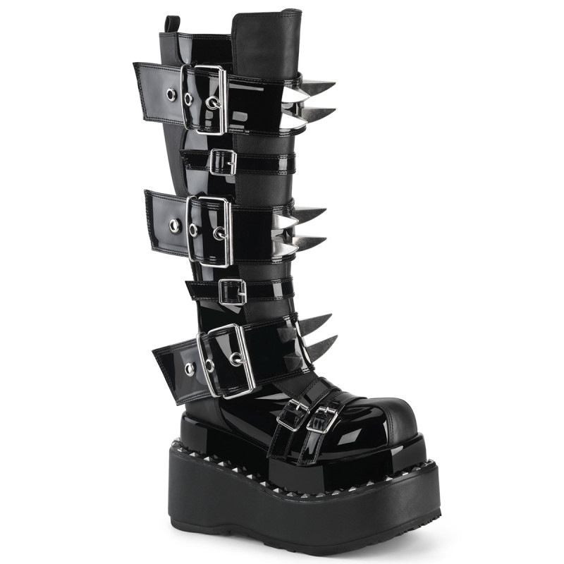 Demonia(�ǥ�˥�) BEAR-215 �᥿�륯�������ѥ��� �Хå��륹�ȥ�å� ���ظ���ˡ��ϥ��֡��� ������ZIP �֥�å�������