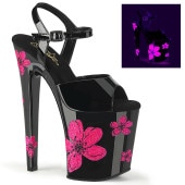 Pleaser(�ץ꡼����) XTREME-809HB UV�饤�ȷָ� �ϥ��ӥ����������쥵����� 20cm�ҡ��� �ݡ������ ���ʥ������ͥ���ԥ󥯢�����