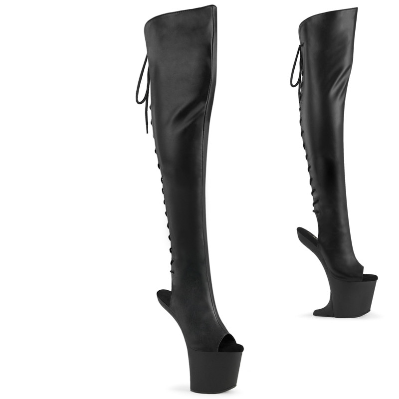 Pleaser(�ץ꡼����) CRAZE-3019 ���̥졼�����å� �����ץ�ȥ� �ҡ���쥹 �����С��ˡ��֡��� ������ZIP �Ĥ�ä���������