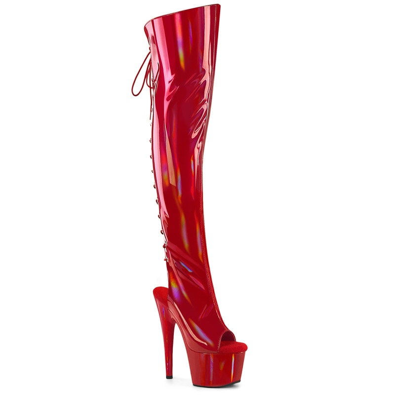 Pleaser(�ץ꡼����) ADORE-3019HWR �����ץ�ȥ����ҡ��� �Хå��졼�����쥪���С��ˡ��֡��� ��åɥۥ�������