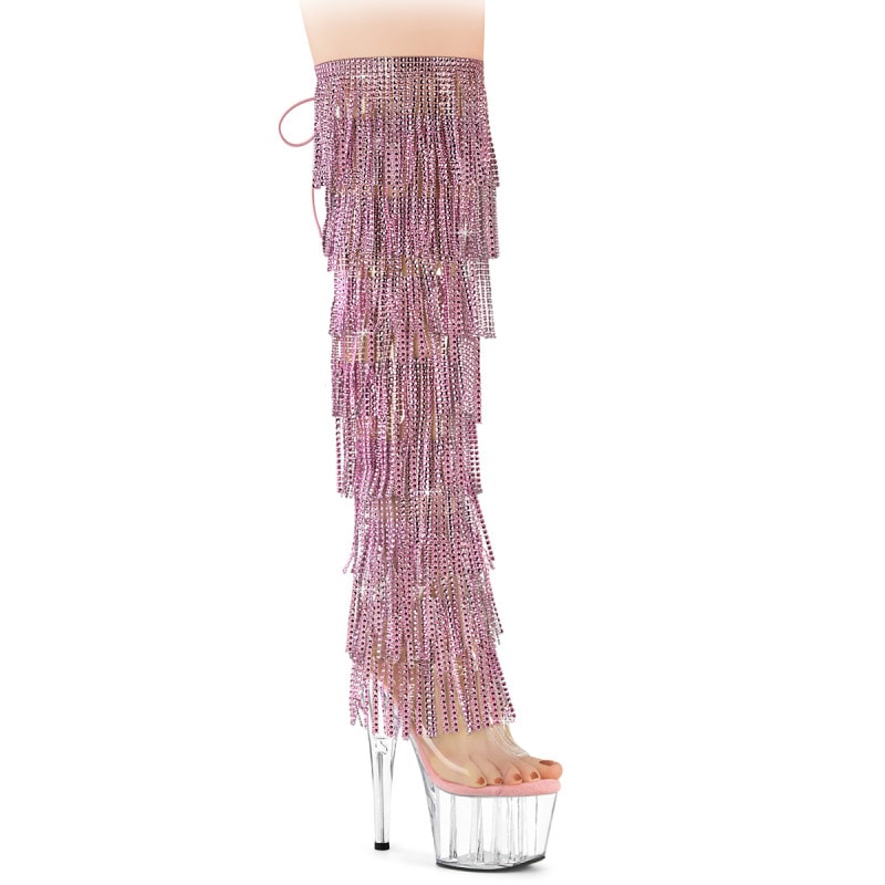 Pleaser(�ץ꡼����) ADORE-3019C-RSF �饤�󥹥ȡ���ե�� �����ץ�ȥ����ҡ��� �����С��ˡ��֡��� ������ZIP ���ꥢ-�٥ӡ��ԥ󥯡����ꥢ������