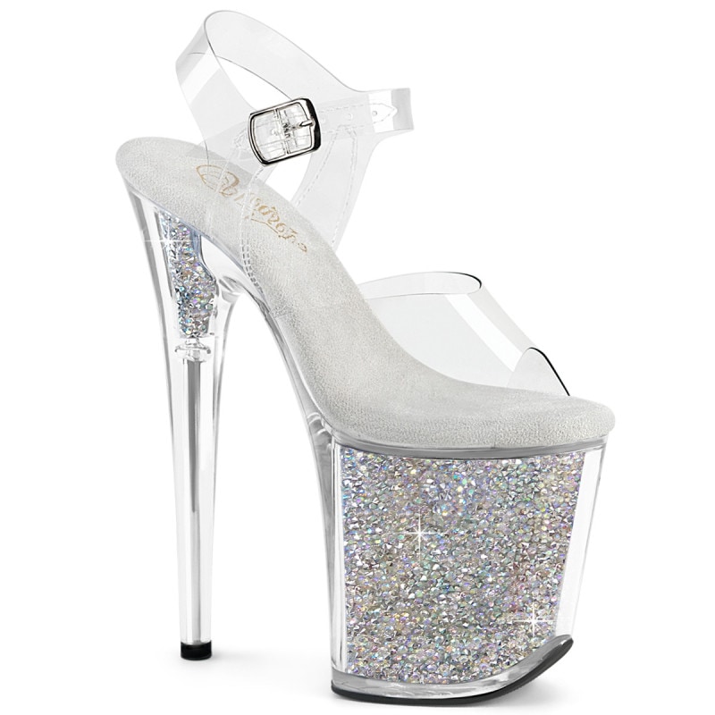 Pleaser(�ץ꡼����) FLAMINGO-808RSI �饤�󥹥ȡ�������Ķ���� ���󥯥륹�ȥ�åץ������ 20cm�ҡ��� ���ꥢ�����ꥢ-����С� AB RS������