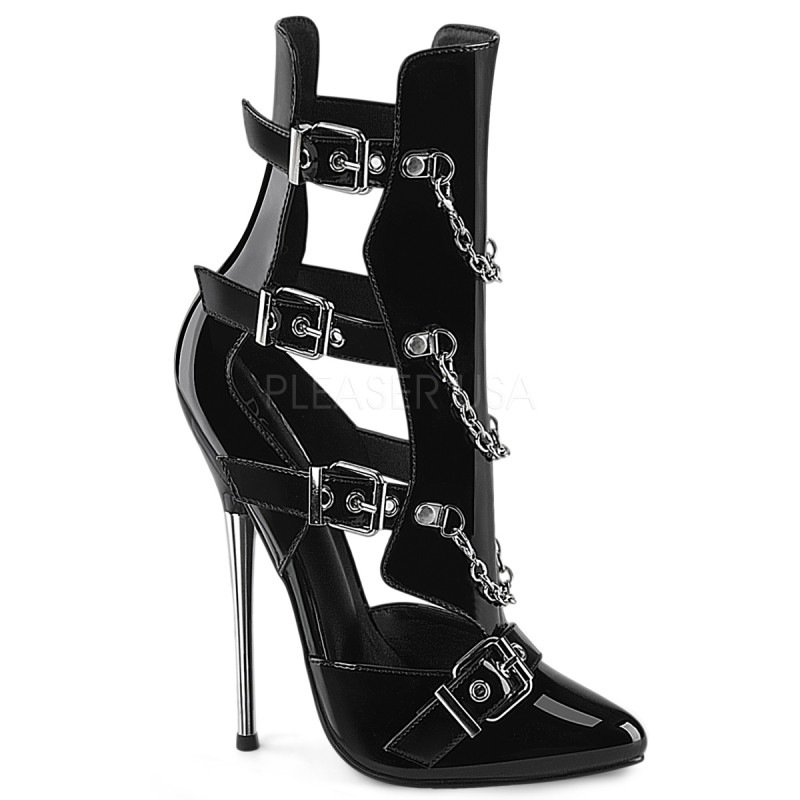 Devious(Pleaser) DAGGER-15 �᥿��ҡ��� �Хå��륹�ȥ�å� �������֡��ƥ� ���ʥ���������