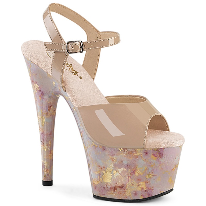 Pleaser(�ץ꡼����) ADORE-709MB ���󥯥륹�ȥ�å׸��쥵����� �̡���(�١������)���֥�å���-������ɥޡ��֥뢡����