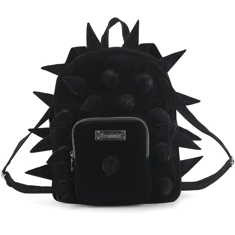Demonia(�ǥ�˥�) HB-113 �٥�٥åȥ��ѥ��� �ߥ˥Хå��ѥå� Velvet Spiked Mini Backpack 28x33x13 cm������