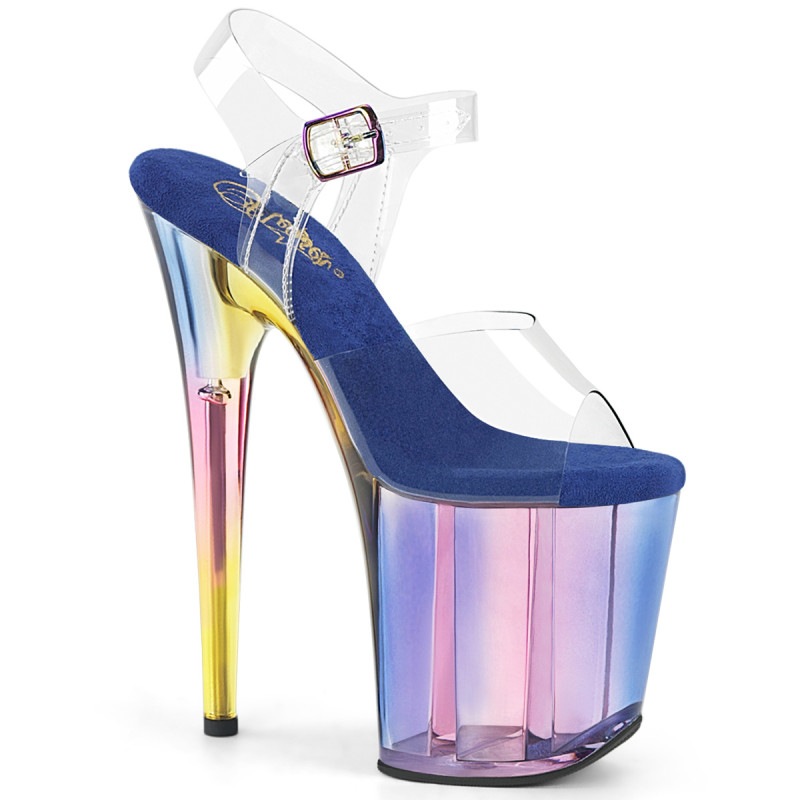 Pleaser(�ץ꡼����) FLAMINGO-808HT �ۥ�����ե��å��ƥ���ƥåɸ��� ���󥯥륹�ȥ�åץ������ ���ꥢ���֥롼�ޥ��������
