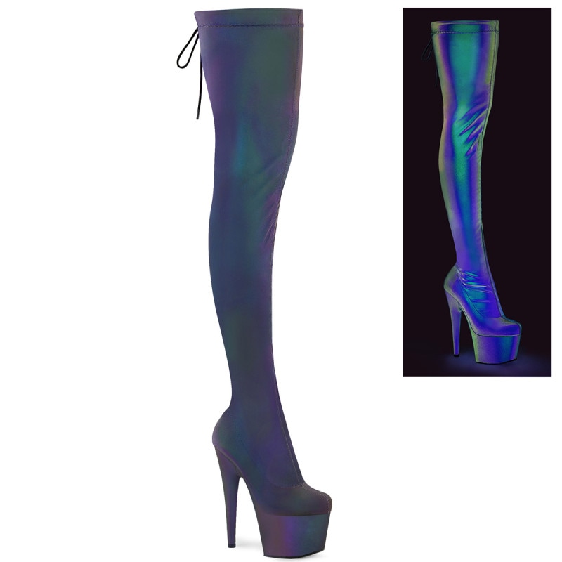 Pleaser(�ץ꡼����) ADORE-3008REFL ���쥵���ϥ��֡��� ���꡼��-�ѡ��ץ��ե쥯�ƥ��֢�����