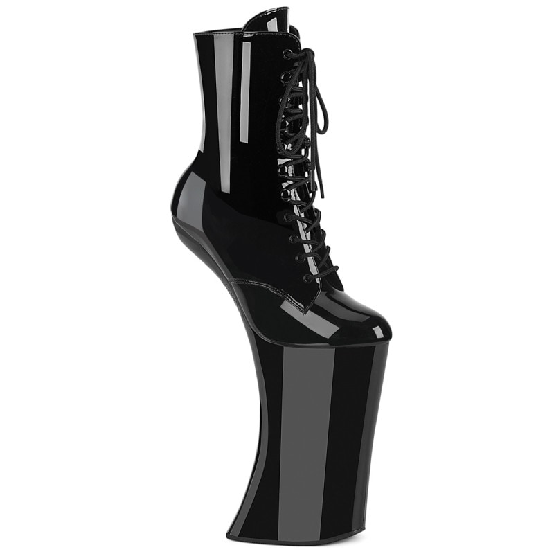 Pleaser(�ץ꡼����) FORBIDDEN-1020 �ҡ���쥹����֡��� ��16cm�ץ�åȥե����� ������ZIP ���ʥ���������