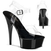 Pleaser(ץ꡼) CAPTIVA-608 󥯥륹ȥå׸쥵 饤󥹥ȡդ6(15cm)ҡ ꥢ֥å
