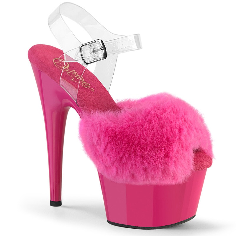 Pleaser(�ץ꡼����) ADORE-708FUR �ե������ե������åѡ� ���󥯥륹�ȥ�å׸��쥵����� 7������ҡ��� �ե�����(ǻ���ԥ�)������