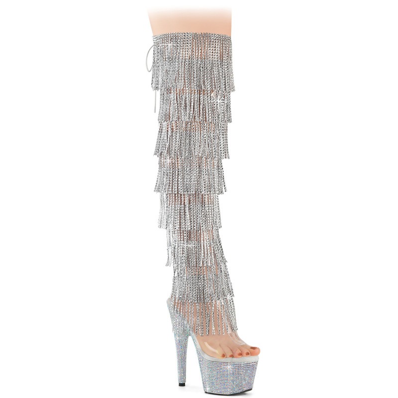 Pleaser(�ץ꡼����) BEJEWELED-3019C-RSF-7 �����ץ�ȥ����ҡ��� ���إ饤�󥹥ȡ���ե�� �֡��ĥ������ ���ꥢ������С�AB RS������
