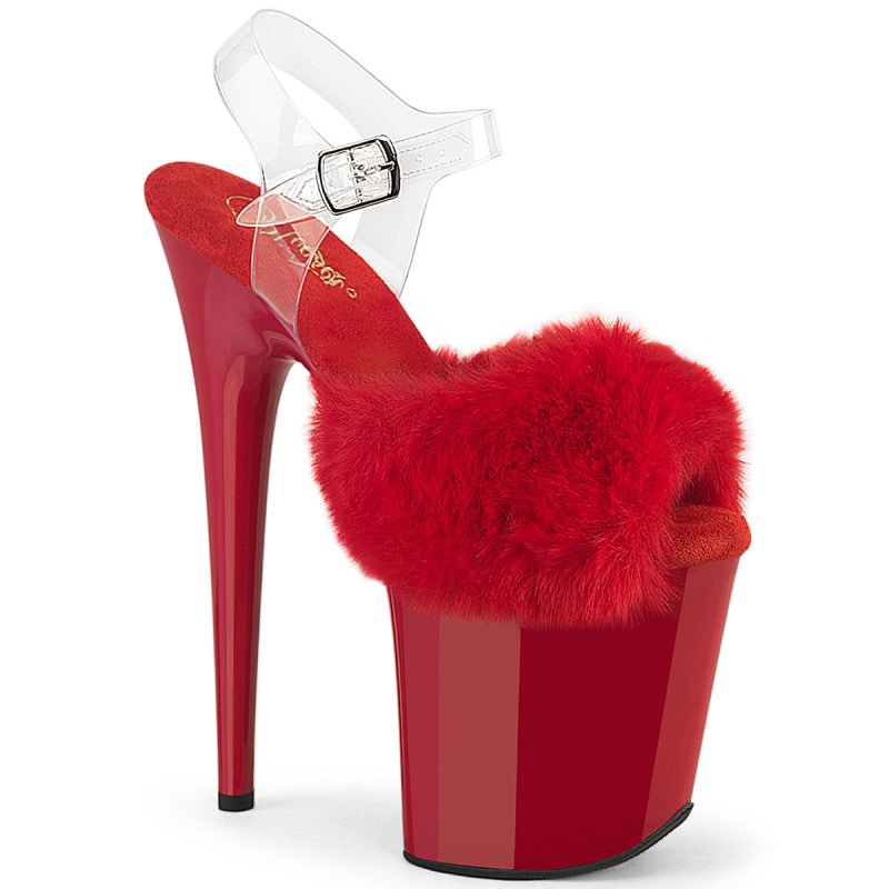 Pleaser(ץ꡼) FLAMINGO-808FUR եեåѡ 󥯥륹ȥå׸쥵 8(20cm)ҡ  åɢ
