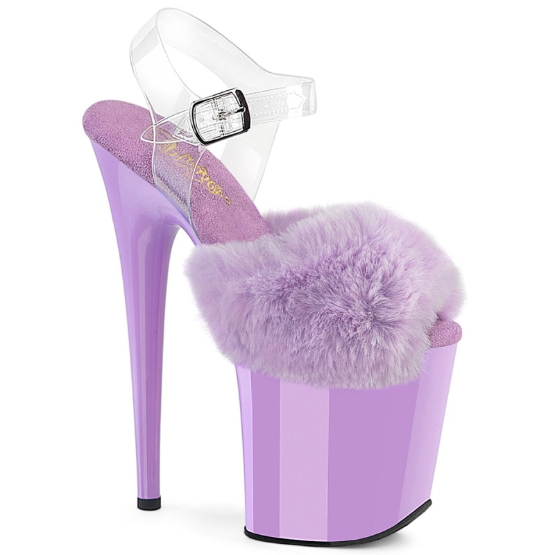 Pleaser(ץ꡼) FLAMINGO-808FUR եեåѡ 󥯥륹ȥå׸쥵 8(20cm)ҡ ٥