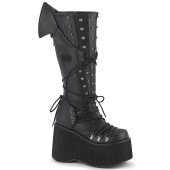 Demonia(デモニア) CAMEL-250 レースアップ エナメル厚底 DEMONIA 