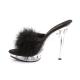 Pleaser �ե����դ� ������� �ߥ塼�� �ϥ��ҡ��� �����֥�å� �ץ꡼���� LIP-101-8-BLK������