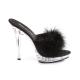 Pleaser �ե����դ� ������� �ߥ塼�� �ϥ��ҡ��� �����֥�å� �ץ꡼���� LIP-101-8-BLK������