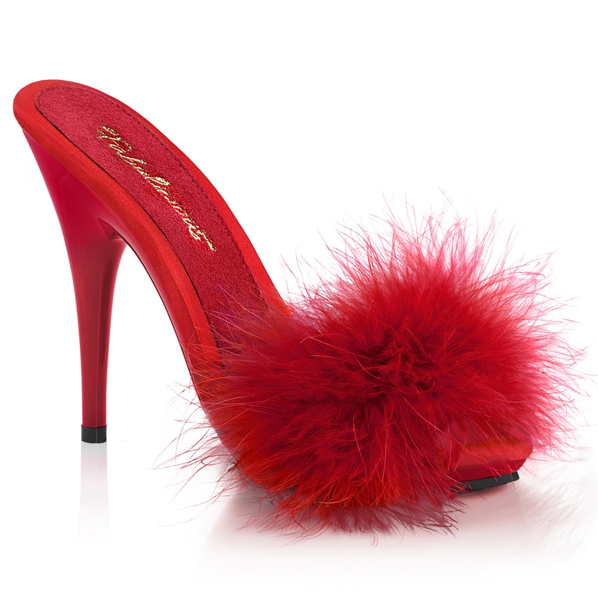 Pleaser プリーザー Poise 501f ファー付きサンダル マラボー ミュール レッド 赤 取り寄せ Poise501f Rsa M Pleaser専門店 輸入品屋さん Pleaser プリーザー Poise 501f ファー付きサンダル マラボー ミュール レッド 赤 取り寄せ Poise501f Rsa M Pleaser専門店 輸入品屋さん