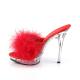 Pleaser �ե����դ� ������� �ߥ塼�� �ϥ��ҡ��� �֡���å� �ץ꡼���� LIP-101-8-RED������