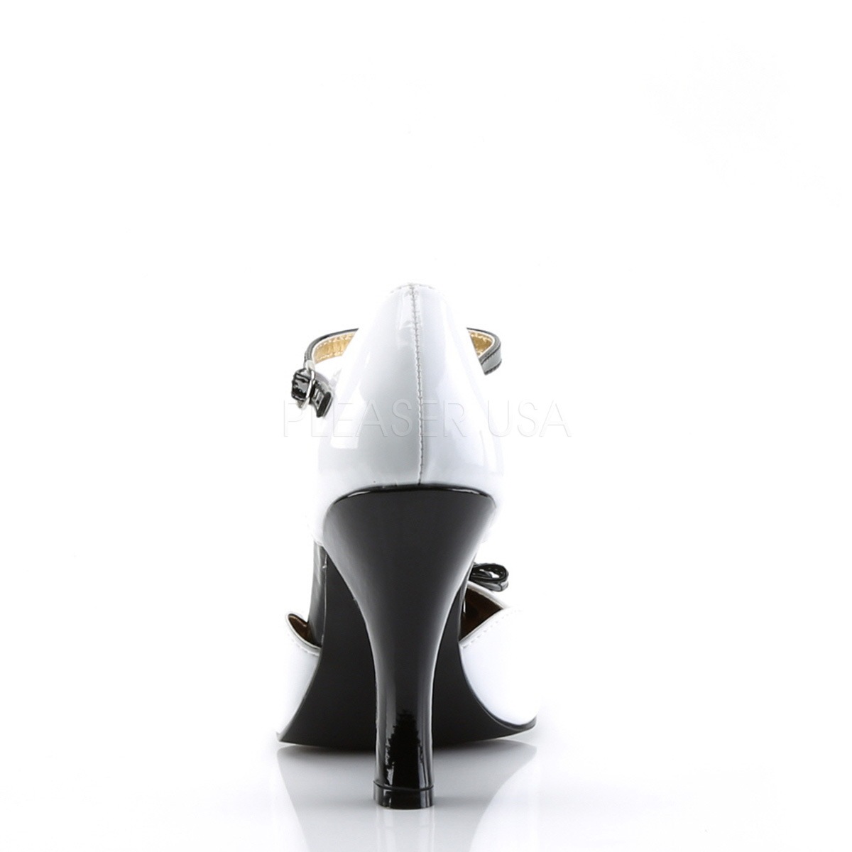 PIN UP COUTURE T���ȥ�åץѥ�ץ� �� ���ʥ�롿���ӥ�����Ǻ� �ϥ��ҡ�����10cm Pleaser SMITTEN-10-WHT������