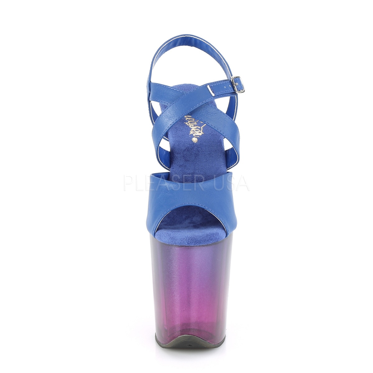 Pleaser(�ץ꡼����) FLAMINGO-822T �ե�ߥ� ���ꥹ���������ȥ�å׸��쥵����� 20cm�ҡ��� �֥롼���ѡ��ץ륰��ǡ�����󢡼���
