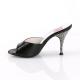 Pin Up Couture MONROE-05 4 1/4inch Flared Heel Slide������