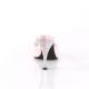 Pin Up Couture MONROE-05 4 1/4inch Flared Heel Slide������