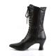 Funtasma VICTORIAN-120 ���硼�ȥ֡��� 2 3/4inch Heel Front Lace Up Mid Calf Boot w/Inner Side Zip������