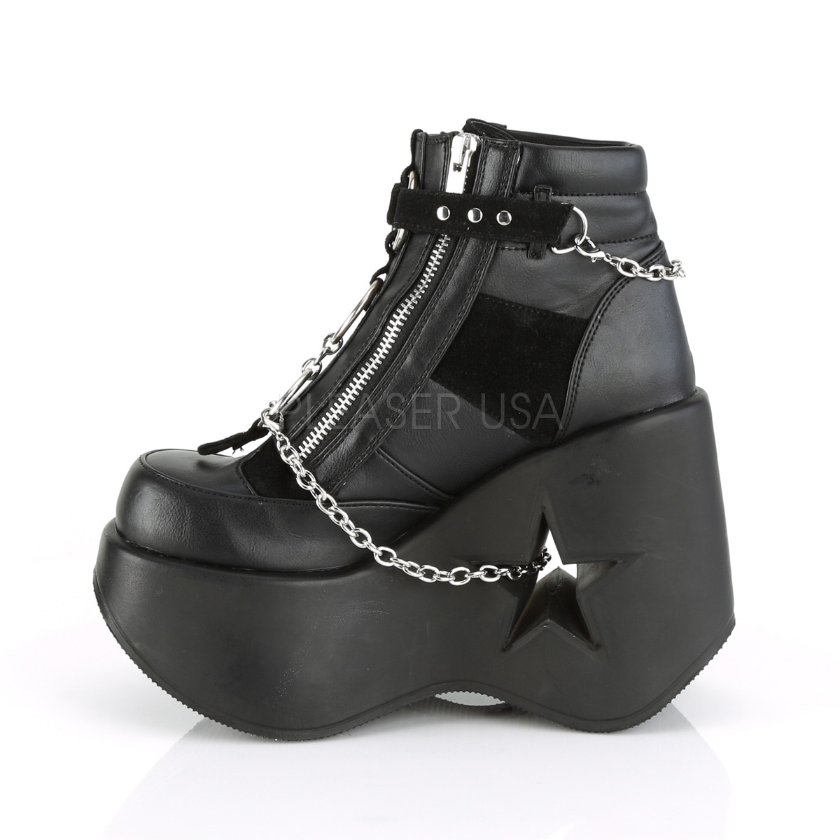 Demonia(�ǥ�˥�) DYNAMITE-101 �������åȥ��� ���쥹�ˡ����� 5inch Star Cutout PF������