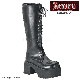 DEMONIA(�ǥ�˥�)���Ԥ߾夲���졼�����åס�������󥰥֡��ġ��� #Men's/Unisex��Ranger-302-BLKPU