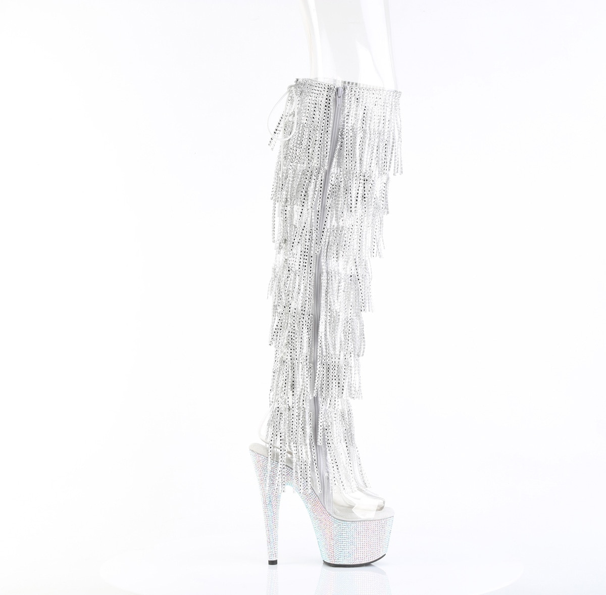 Pleaser(�ץ꡼����) BEJEWELED-3019C-RSF-7 �����ץ�ȥ����ҡ��� ���إ饤�󥹥ȡ���ե�� �֡��ĥ������ ���ꥢ������С�AB RS������