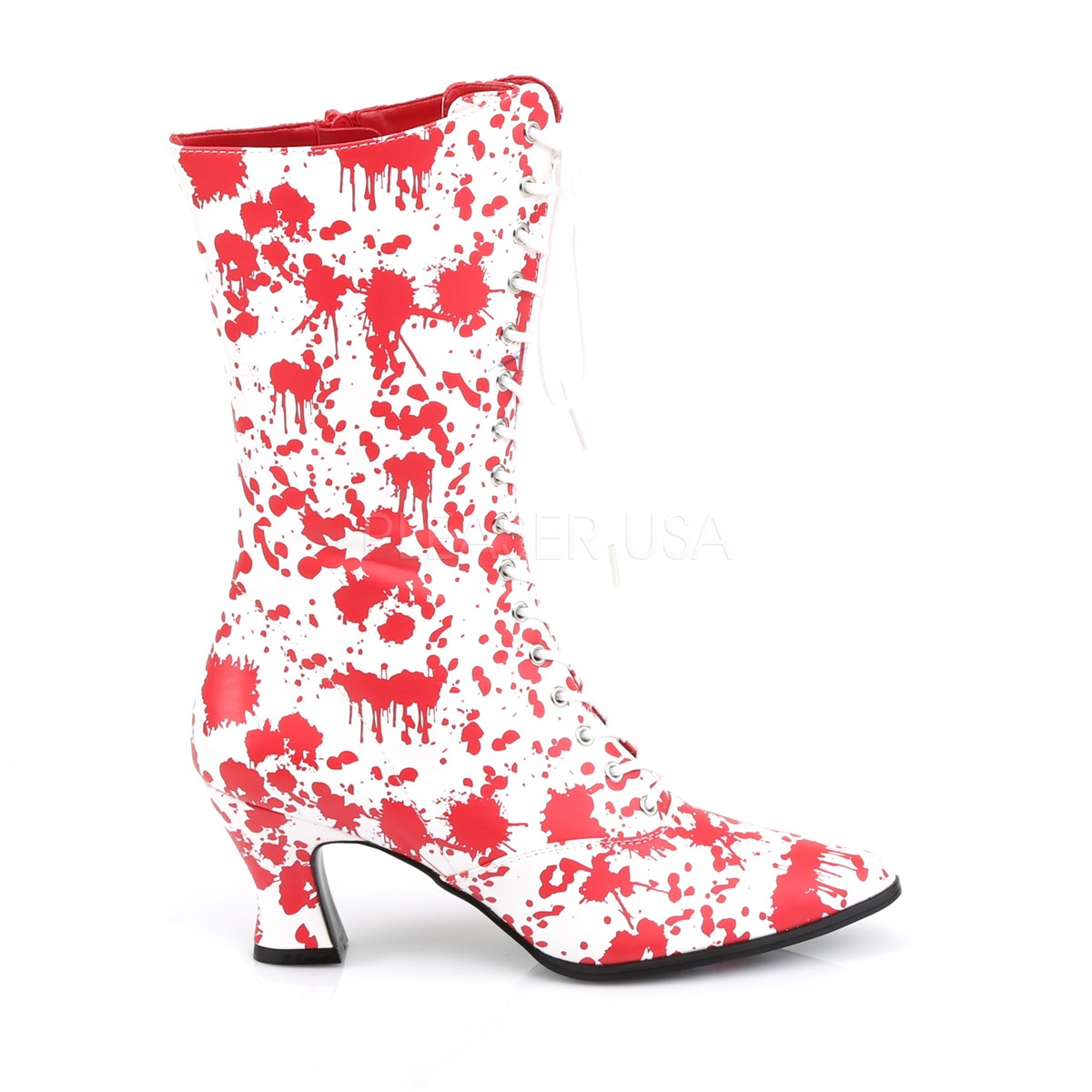 ϥ 硼ȥ֡ ӥץ 캯 ۥ磻ȡå FUNTASMA(Pleaser) VICTORIAN-120BL