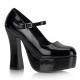 Pleaser(�ץ꡼����) �å��ȥ�åפθ���ѥ�ץ�/����Υҡ���/���ʥ�����Dolly-50-BLKPAT������
