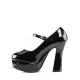 Pleaser(�ץ꡼����) �å��ȥ�åפθ���ѥ�ץ�/����Υҡ���/���ʥ�����Dolly-50-BLKPAT������