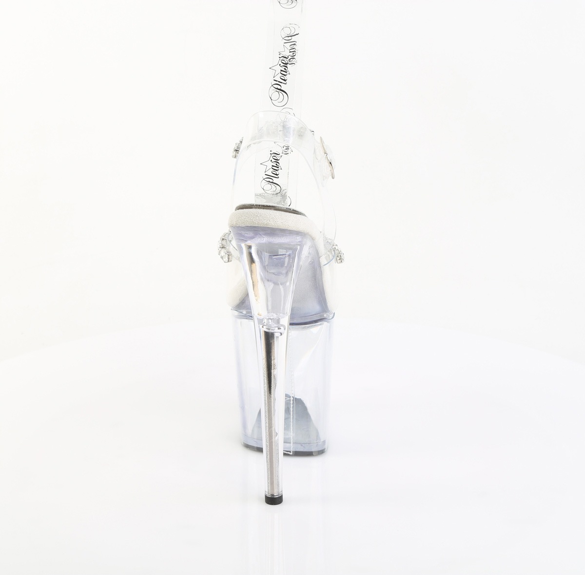 Pleaser(�ץ꡼����) FLAMINGO-808PREM-STN �ե�ߥ� ���󥯥륹�ȥ�å׸��쥵����� 8�����(��20cm)�ҡ��� ���ꥢTPU�����ꥢ������