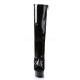 Pleaser DELIGHT-2018 6inch Heel, 1 3/4inch PF Open Toe/Heel Knee Boot������