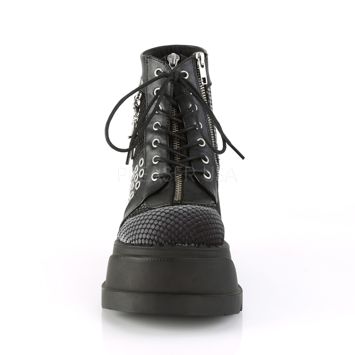 DEMONIA(�ǥ�˥�) STOMP-18 ���쥷�硼�ȥ֡��� �ե��å���ͥå� �֥�å������졼�٥�٥åȢ�����