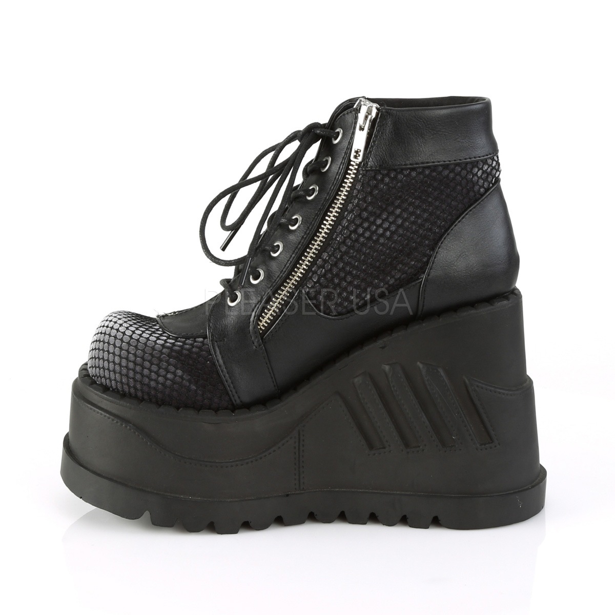 DEMONIA(�ǥ�˥�) STOMP-18 ���쥷�硼�ȥ֡��� �ե��å���ͥå� �֥�å������졼�٥�٥åȢ�����