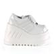 Demonia(�ǥ�˥�) STOMP-08 ���쥹�ˡ����� �� �ۥ磻�� 4 3/4inch Wedge PF������