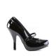 PIN UP COUTURE�����ʥ��ѥ�ץ� ���ȥ�å��դ� Pleaser CUTIEPIE-02-BLK������