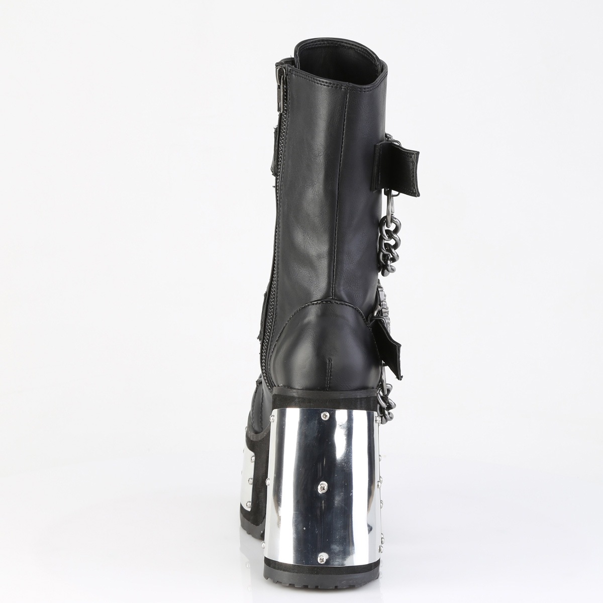 Demonia(�ǥ�˥�) CAMEL-120 �᥿��ѥͥ����֡��� ������ȥ�ϥ�ɥХå��륹�ȥ�å� �������� ������ZIP �Ĥ�ä���������