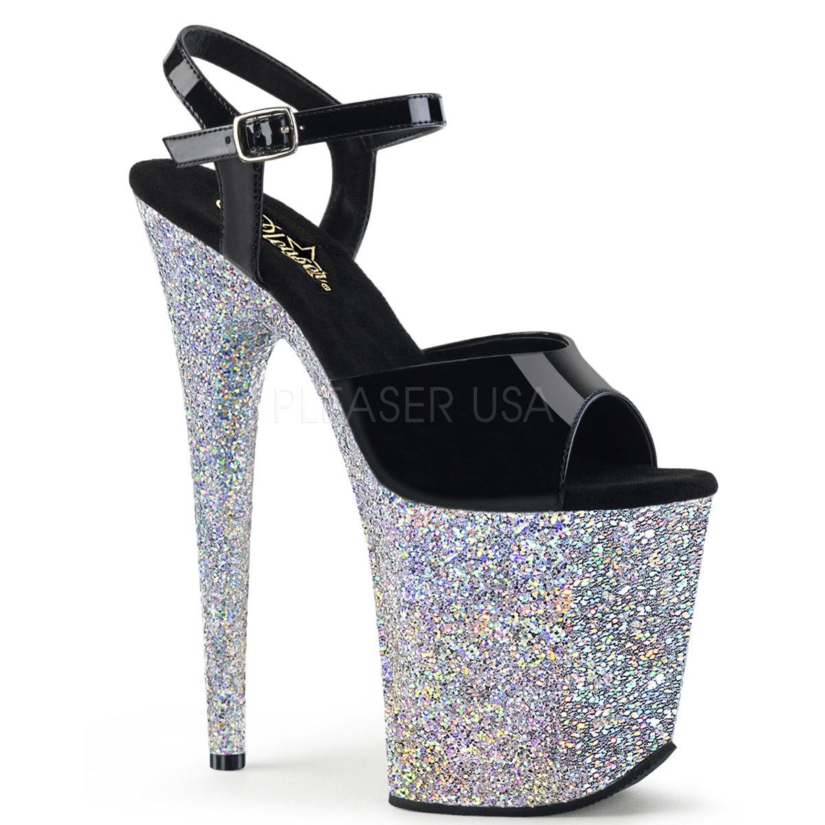 未使用級Pleaser(プリーザー) 20cm超厚底ヒール フラミンゴターコイズ Pleaser(プリーザー) FLAMINGO-809GP フラミンゴ 超厚底サンダル