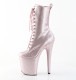 Pleaser(�ץ꡼����) FLAMINGO-1040GP �ե�ߥ� Ķ���쥷�硼�ȥ֡��� 20cm�ҡ��� �֥�å���ԥ󥯥���å���������
