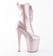 Pleaser(�ץ꡼����) FLAMINGO-1040GP �ե�ߥ� Ķ���쥷�硼�ȥ֡��� 20cm�ҡ��� �֥�å���ԥ󥯥���å���������