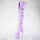 Pleaser(ץ꡼) FLAMINGO-3028 졼åסХå륹ȥå Ķ쥵ϥ֡ 8(20cm)ҡ ZIP ٥