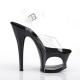 Pleaser(�ץ꡼����) MOON-708HSP ���åȥ����ȥץ�åȥե����� ���󥯥륹�ȥ�åץ������ ���ꥢ���ߥåɥʥ��ȥ֥롼�ۥ������ 7inch Heel, 2 3/4inch������