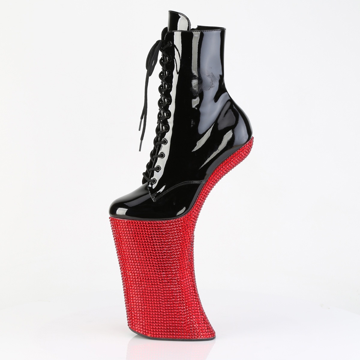 Pleaser(�ץ꡼����) FORBIDDEN-1020BEJ �ҡ���쥹 �饤�󥹥ȡ������֡��� ��16cm�ץ�åȥե����� ������ZIP ���ʥ�������å�RS������