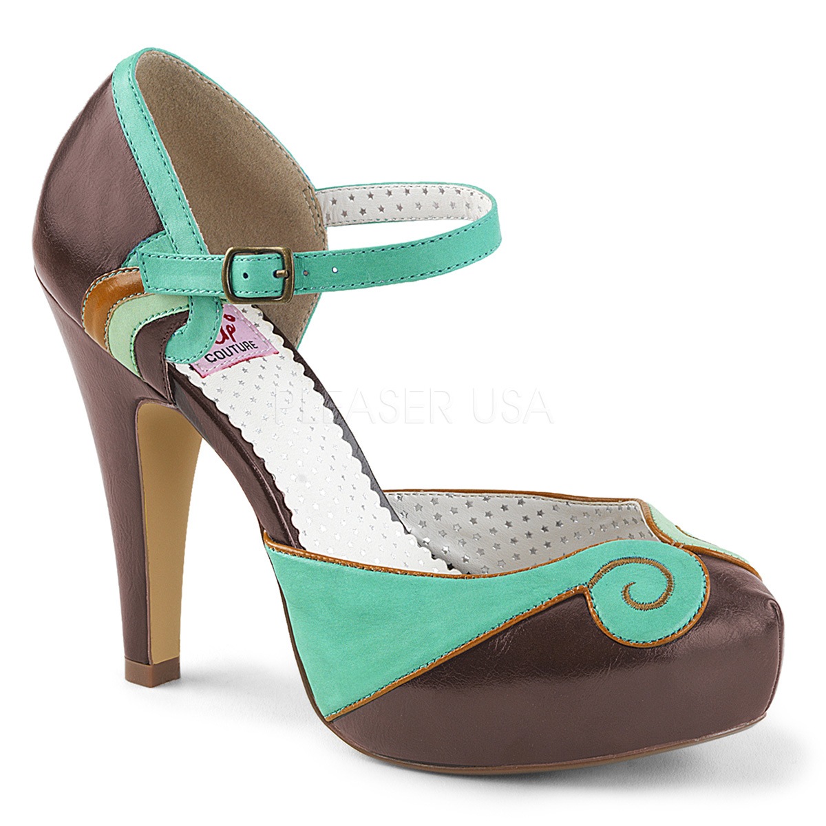 PIN UP COUTURE BETTIE-17 2�ȡ��� ���󥯥륹�ȥ�å� �ɥ륻���ѥ�ץ����ƥ����롿�֥饦�� PLEASER USA������