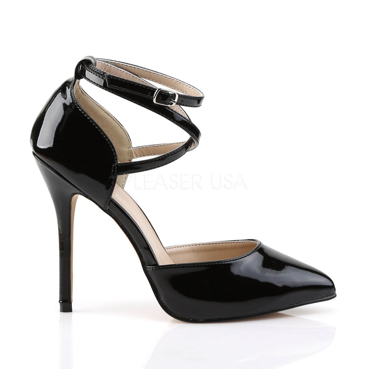 Pleaser AMUSE-25 �ɥ륻���ѥ�ץ������ꥹ���������ȥ�å� ���ʥ��� �֥�å� �ץ꡼����������