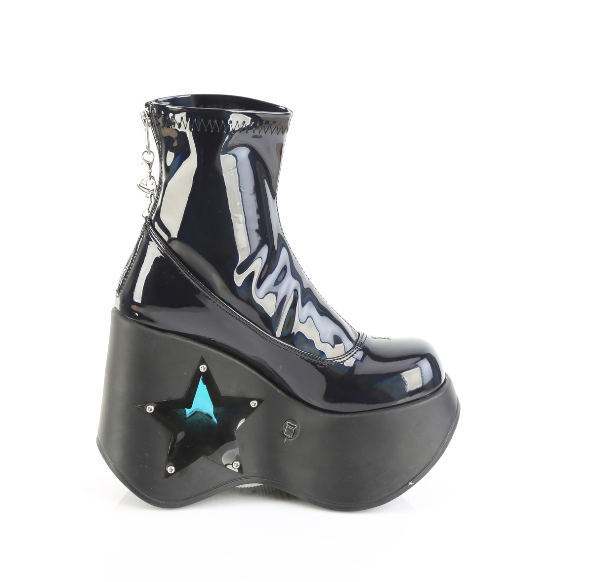 Demonia(�ǥ�˥�) BLAZE-108 USB���� �������åȥ����� LED�饤�� �����å������� �ϡ��ȥ������� ���󥯥�֡��� �֥�å��ۥ�������